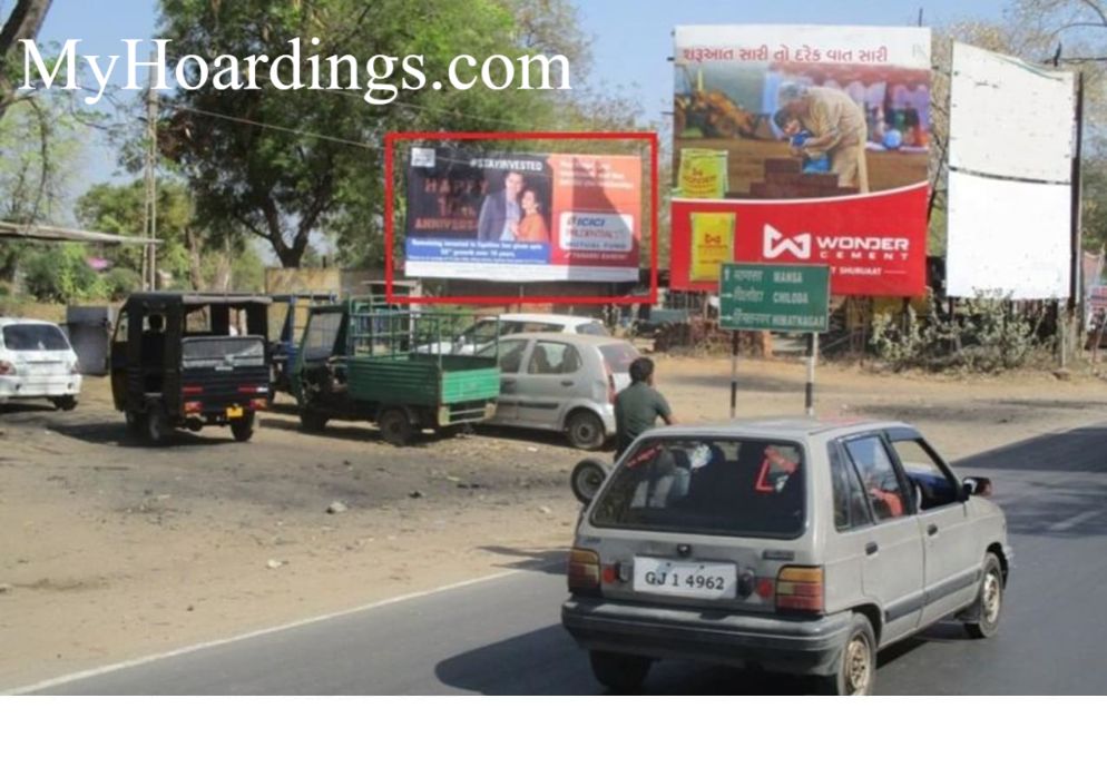 Outdoor Media Promotion Advertising in Tata Cross Road in Gandhinagar, Billboard Agency in Gandhinagar